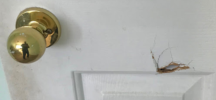 interior door hole repair Bloomington